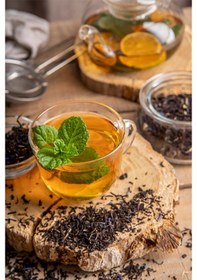 Resim Limonlu Yeşil Çay & French Press Seti 