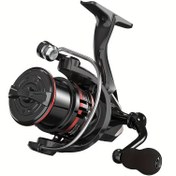 Resim LINNHUE Paslanmaz Çelik Döner Makara - Çift Kaldıraç Kol, Uzun Menzilli Döküm, Hem Sağ Hem Sol El Kullanımı İçin Tasarım, Tatlısu & Tuzlu Su Balıkçılığı İçin 