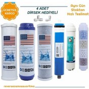 Resim Su Arıtma 9 Aşama Filtre Seti 6'Lı Filtre Grubu+Vontron Membran (424144461) 