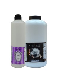 Resim Multisurfaces Eskimiş Beyaz 2 L + Parlak Vernik 750 ML Set 