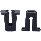 Resim Lasonstiges 60 Adet Siyah Tampon Montaj Klipleri Uzatma Somunu 548484 Audi Vw Skoda Mercedes-benz Chevrolet Chrysler Toyota Araba Mazda Klip 