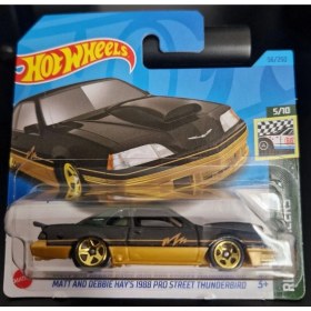 Resim Hot Wheels Hot Wheels Tekli Arabalar Matt And Debbie Hay's 1988 Pro Street Thunderbird (2023 - HKJ80) 