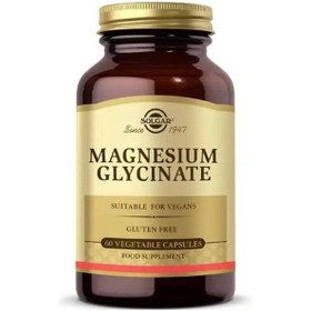 Resim Solgar Magnesium Glycinate 60 Kapsül Aromasız 