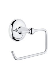 Resim Tema Minimal Banyo Wc Kağıtlık Krom Krom 