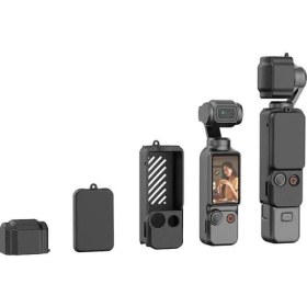 Resim Dji Osmo 3 Uyumlu Silikon Kılıf Koruma Kılıfı Soft Case 3 Parça 