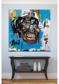 Resim After Jean Michel Basquiat Untitled Kanvas Tablo 60x60 