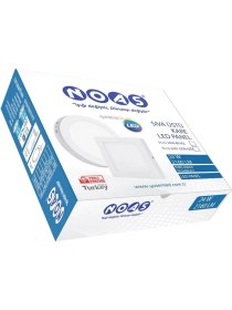 Resim Noas 24W Sıva Üstü Kare LED Panel Beyaz Işık YL15-2400 