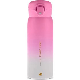 Resim Karaca Skyfall Çelik Sızdırmaz Termos Fuşya 350 ml 