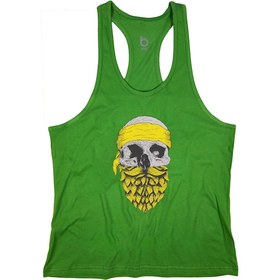 Resim Bluu Arphax Fitness Gym Tank Top Sporcu Atleti Fıstık Yeşili 