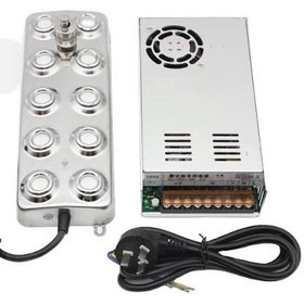 Resim RM-10D48F 10 Başlı Ultrasonik Mist Makinesi - Gölet ve Çeşme Sisleme Nemlendirici 