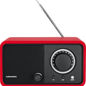 Resim Grundig TR 1200 Kırmızı Radyo 