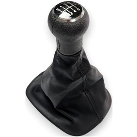 Resim Vw Passat B5.5 01-05 6 İleri Vites Topuzu Körüğü Çerçevesi Siyah 