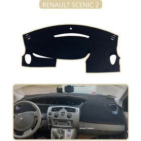 Resim Renault Scenıc 2torpido Koruma Halısı Bej Kenar 