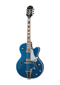 Resim Epiphone Emperor Swingster Hollowbody Elektro Gitar Delta Blue Metallic 