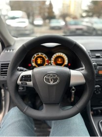 Resim Toyota Corolla 2010-2012 Tam Uyumlu Direksiyon Kılıfı 