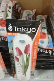 Resim konak züccaciye DESENLİ TERMOMETRE -EV ISI ÖLÇER 