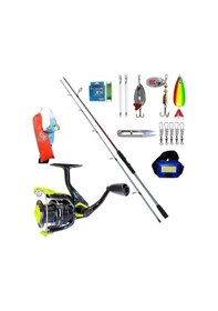 Resim Fın Chaser X Fnx-40 Oslo Big Bass 270cm 15-40gr Turna Spin Olta Takımı Seti 