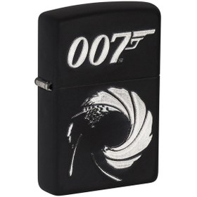 Resim Zippo 218 Bond Bt 007 Gun Logo Çakmak - 49329-089034 