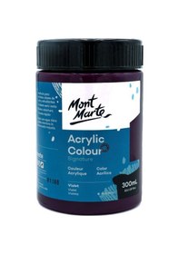 Resim Mm Akrilik Renkli Boya Signature 300ml - Violet Çok Renkli 