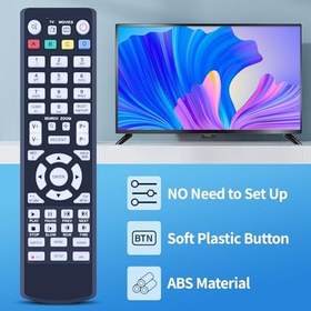 Resim TV-101 uzaktan kumanda KARTINA TV Box Micro HD Relax Dune HD 53D TV-101 TV-102 TV-301 TV-303 ile uyumlu 