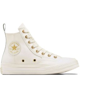 Resim Converse Chuck 70 Hi Kadın Günlük Ayakkabı A08232c Bej 