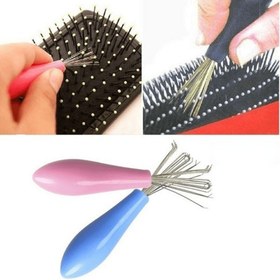 Resim Moda Tarama Saç Fırçası Temizleyici Temizleme Çıkarıcı Gömülü Plastik Tarama Temizleyici Aracı 