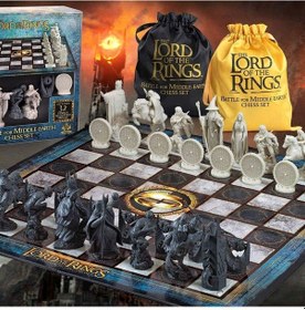Resim Noble Collection Lord Of The Rings Satranç Seti 