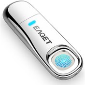 Resim Maiyame Eaget Fu60 32gb Usb3.0 Parmak İzi Şifreli Usb Belleği - İş Birimi Kullanıma Uygun, Hassas Tanı, Serbest Bölümleme, Çinko Alaşımlı Gövde 