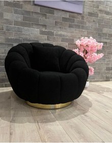 Resim ERİZA İcon Berjer (Bukle 42) Siyah, Kasa Gold 