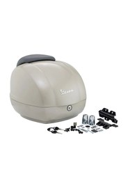 Resim Vespa ORJNL GTS ÇANTA ve SIRT DAYAMA SETİ BEJ 
