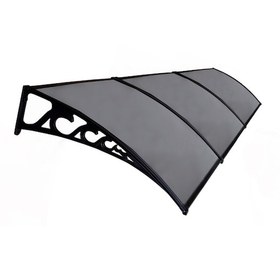 Resim Pratik Sundurma Kapı Pencere Üstü 100x360 Cm Antrasit Gri 