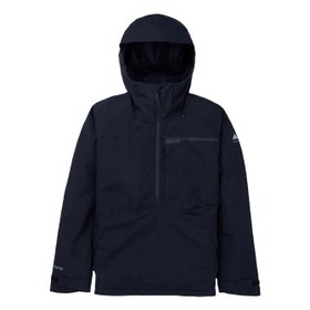 Resim Burton Pillowline Gore-Tex Anorak Erkek Siyah Snowboard Ceketi 