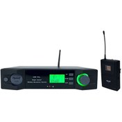 Resim R-201 Yaka Uhf Band Tek Kanal Kablosuz Mikrofon 