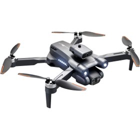Resim GÜMRÜK BEY S1S ESC Kameralı HD Katlanabilir RC Quadcopter 3 Kademeli Çok Fonksiyonlu Drone 1080P 2 Adet Pil 