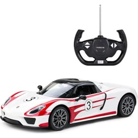 Resim Parstek Rastar 1:14 Porsche 918 Spyder Uzaktan Kumandalı Araba 