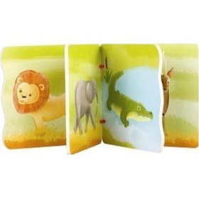 Resim Classic World Ahşap Hayvan Ailesi Kitabım 