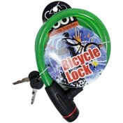 Resim Büro Ev Ofis Yazlık Bisiklet Güvenliği İçin Anahtarlı Kilit Çelik Bağlama Kilidi 