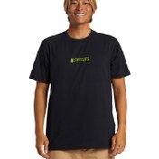 Resim Quiksilver Island Sunrise Moe Erkek Siyah Tişört 
