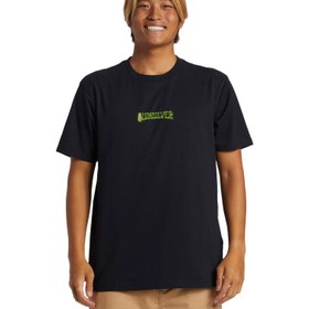 Resim Quiksilver Island Sunrise Moe Erkek Siyah Tişört 