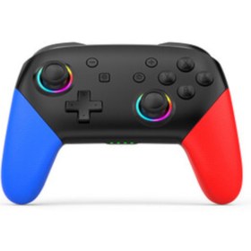 Resim Dobe Switch PRO S12 Mavi-Kırmızı Controller Gamepad 