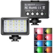 Resim Moveevo 40m Su Geçirmez 5w Led Işık, 2500k-9000k Renk Sıcaklığı, 95+ Crı, 120 Açı, Usb-c Şarj, Dahili Batarya 