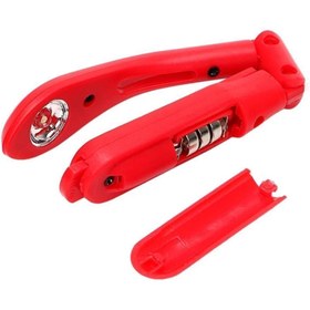 Resim Pape 3d Book Light Parlak Led Kitap Okuma Işığı Kırmızı 