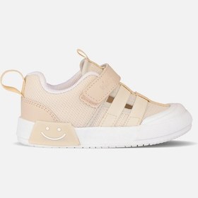 Resim Vicco Momo Işıklı Unisex Bebek Bej Spor Ayakkabı Bej 