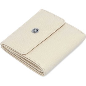 Resim Krem Deri Kadın Cüzdan - S1CB00005627-N30 