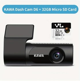 Resim Wangxi Kawa Dash Cam 2k Wifi Araç Kamerası 1440p Gece Görüşü 32gb Tf Kart Dahil 256gb Destek 