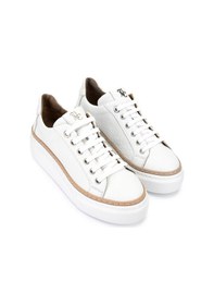 Resim Tamer Tanca Kadın Hakiki Deri Beyaz Sneakers & Spor Ayakkabı 937 5022-09 Bn Ayk Y23 Beyaz Floter Beyaz 