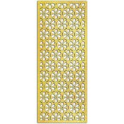 Resim Liar Dekor Liar Ahşap Seperatör (Paravan) - KSP-23 - (18 mm) - (100 cm x 210 cm) - (Gold) 