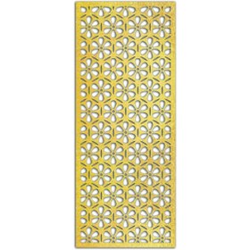 Resim Liar Dekor Liar Ahşap Seperatör (Paravan) - KSP-23 - (18 mm) - (100 cm x 210 cm) - (Gold) 