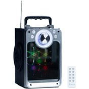 Resim Kts 822 Bluetooth Speaker Işıklı Aynalı Tasarım Radyolu Hoparlör | Diğer Diğer