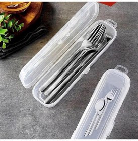 Resim Gondol Multix Çatal Kaşık Bıçak Kutusu G-06-c Şeffaf 